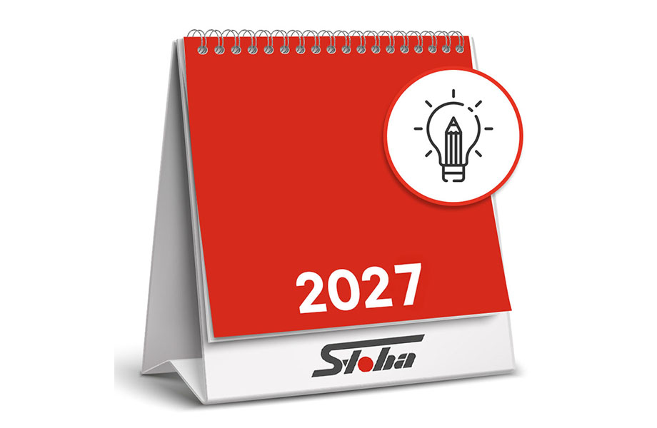 Tischkalender 2027 (17x15cm)