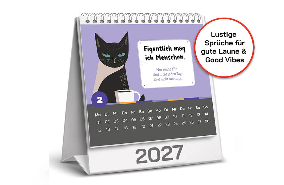 Sprüchekalender "Gute Laune" 2027