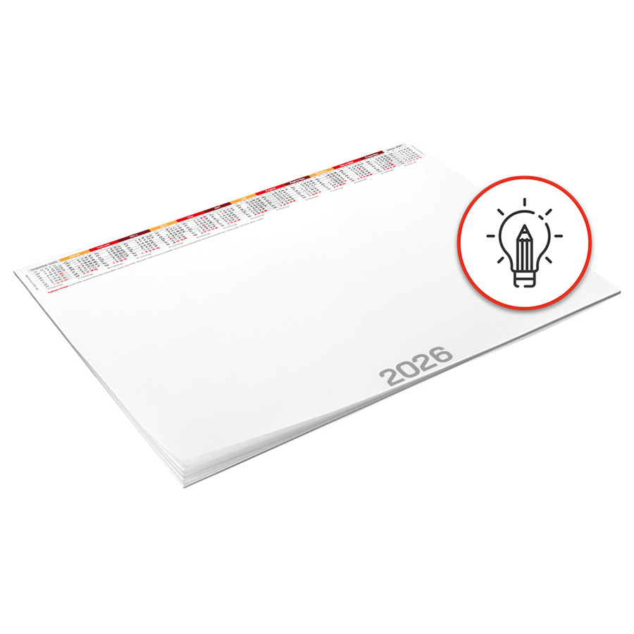 Schreibtischaufleger A2 (Querformat) personalisiert