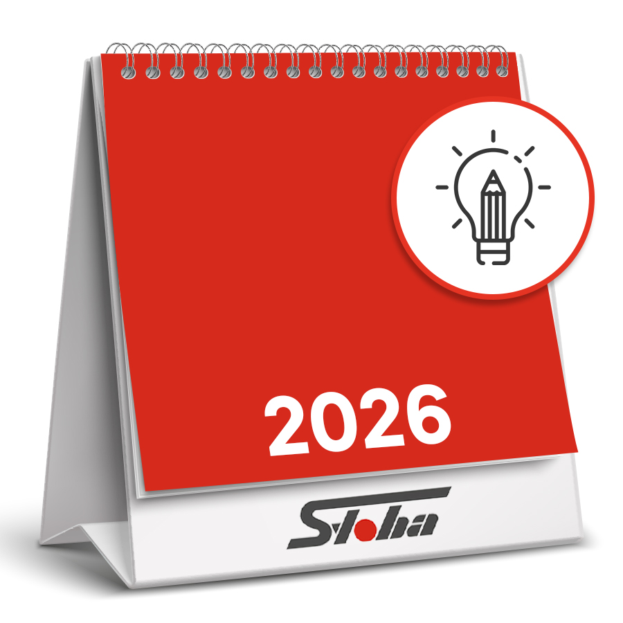 Tischkalender 2026<br>(17 x 15 cm)