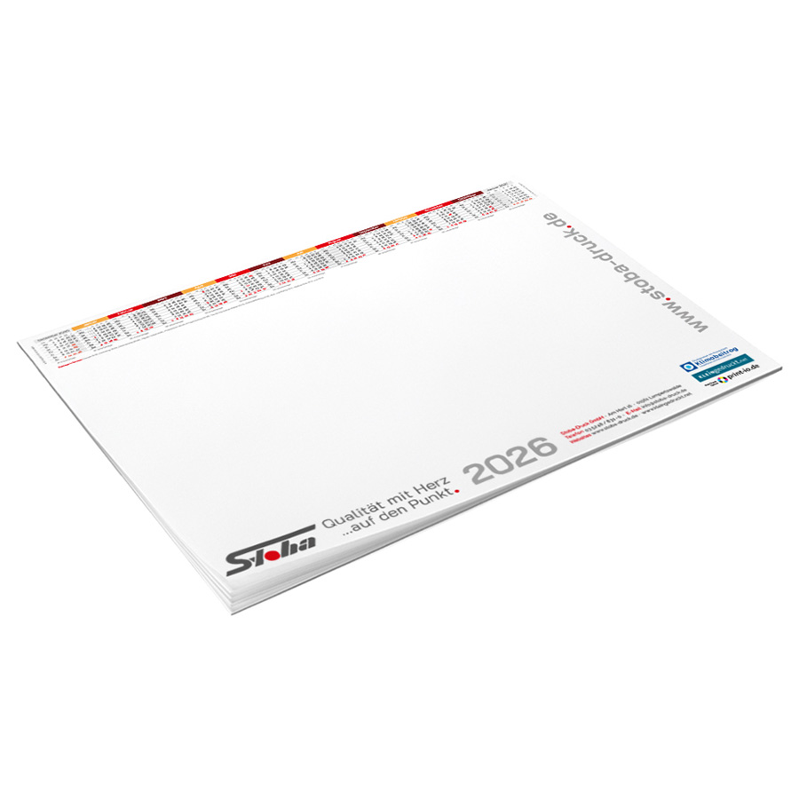 Schreibtischunterlagen