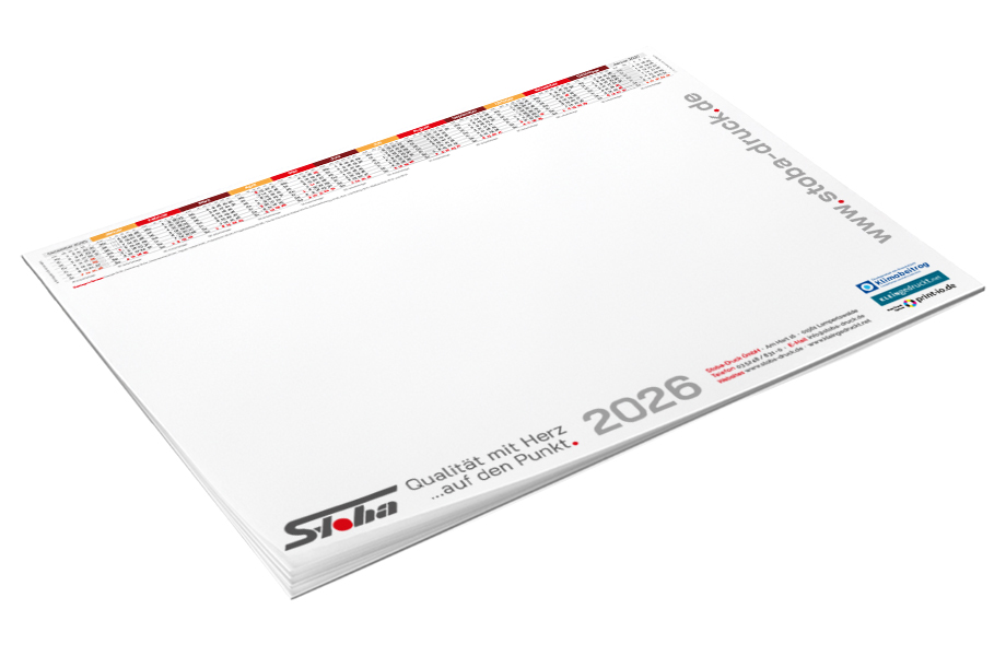 Schreibtischunterlagen